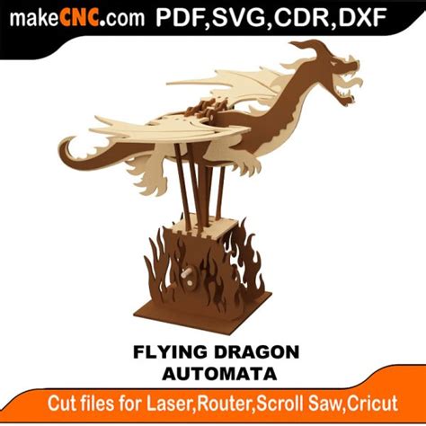 cnc laser machine projects dragon|The Flying Dragon .